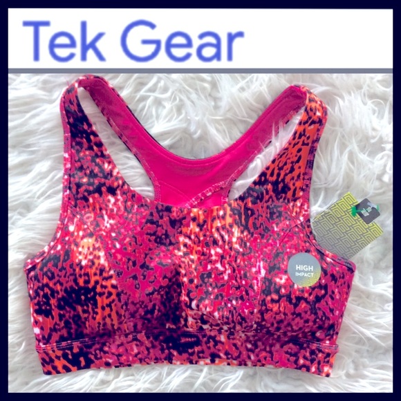 NWT Tek Gear High-Impact Sports Bra - Picture 2 of 6